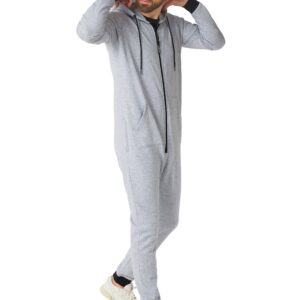 Gentle Grey Adult Onesie